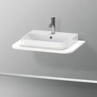 Duravit Happy D.2 Plus 65x48cm, m 1 Ausschnitt, weiß