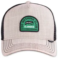 Djinn's Djinns Trucker Cap HFT DNC OX-Diamond Beige, Size:OneSize