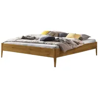 Hasena Lounge Pieve Bettgestell Massivholz - Natur