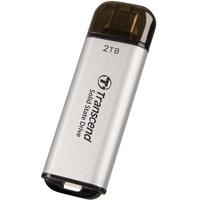 Transcend SSD ESD300S 2TB USB-C silver