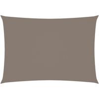 VidaXL Sonnensegel Oxford-Gewebe Rechteckig 2x4 m Taupe