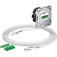 Kaiser 4250029 Teilnehmeranschluss Gf-TA E3S Connect®, Unterputz, 2xF, LC/APC
