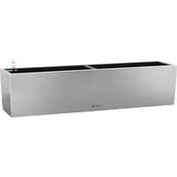 LECHUZA Pflanzgefäß Balconera Steel 80 Perlgrau 79 cm x