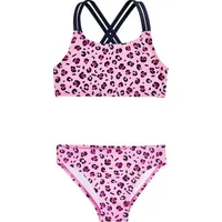 Playshoes UV-Schutz Bikini Leo-Print in Pink | Gr.: 146/152