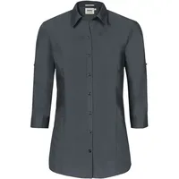 Hakro Bluse Mikralinar® anthrazit, 6XL