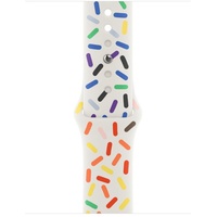 Apple Sportarmband (41 mm, Fluorelastomer), Uhrenarmband, Mehrfarbig