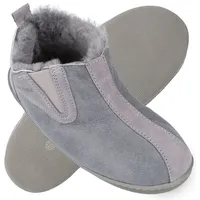 Vanuba Herren Pantoffeln Geschlossen Hüttenschuhe Herren Hausschuhe 46