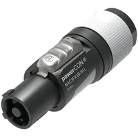 Neutrik PowerCON Connector - L Grau-weißes Gehäuse - große