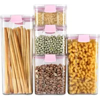 Schramm Schramm® 5 Stück Vorratsdosen Frischhaltedosen BPA frei Set