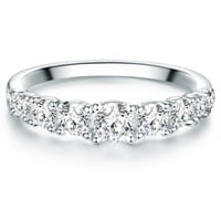 Trilani Ring Sterling Silber Zirkonia in 48 Damen