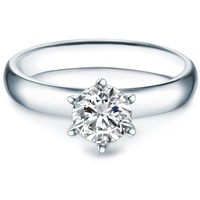 Trilani Ring aus Sterling Silber in mit verziert Kristallen