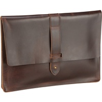 Buckle & Seam Aspen Leather Laptop Sleeve S Brown
