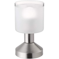 Trio R59521007 Gral Tischleuchte, Metall, nickel, 9.0 x 9.0