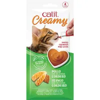 Catit Creamy Huhn & Lamm 4 x 10 g