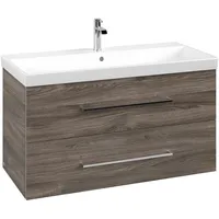 Villeroy & Boch Avento Waschtischunterschrank, 2 Auszüge, wandhängend, Stone