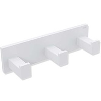Hewi System 900 Q Hakenleiste 900Q90.00360DX pulverbeschichtet weiß tiefmatt,