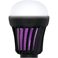ExBuster 2in1-UV-Insektenvernichter & Camping-Laterne mit Batterie, dimmbar