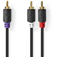 Nedis Cabw24000At30 2 x RCA Male 2x RCA Male