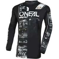 O'Neal Oneal Element Jersey Attack schwarz-weiss, - Schwarz