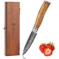 Wakoli Officemesser I 9 cm Klinge I Olivenholzgriff und