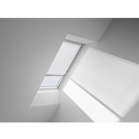 VELUX Jalousie, PAL Y89 7001S Weiß, Schiene alu