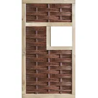Tetzner & Jentzsch 1 Fenster Weidengeflechtzaun 94 x 180