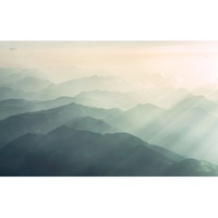 KOMAR Fototapete Hazy Hills 400 x 250 cm