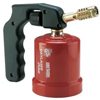 Oxyturbo - LÖTLAMPE - STAHL - mit PIEZO
