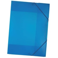 Folia Eckspanner-Sammelmappe DIN A3 blau, 32.5 cm
