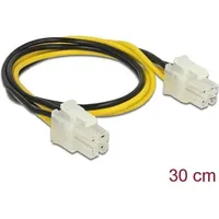 DeLock Stromkabel Netzstecker P4 (M) (0.30 m),
