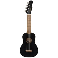 Fender Venice Soprano Ukulele Black