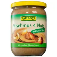 RAPUNZEL Mischmus 4 Nuts bio 500g