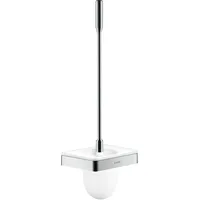 Axor Universal abgerundet Toilettenbürstengarnitur - Edelstahl Optic - 42835800