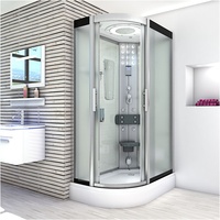 AcquaVapore Duschkabine Komplettdusche Fertigdusche Dusche D60-70M0L 120x80 cm ohne