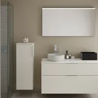 Burgbad Eqio Halbhoher Schrank 1-türig, Türanschlag links, 960x350x320mm, UH3525LF2009G0146,