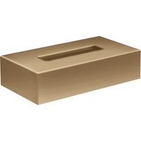 Hansgrohe Kosmetikbox Axor Uni. Circular 265x145mm, Wandmontage, brushed bronze