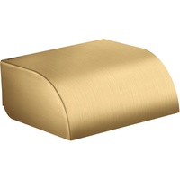 Hansgrohe Axor Universal Circular Toilettenpapierhalter mit Deckel, brushed gold