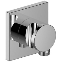 Keuco Schlauchanschluss IXMO 59547 eckig Chrom DN15 mit Brausehalter