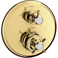 Hansgrohe Axor Montreux Thermostat Unterputz mit Absperrventil polished gold