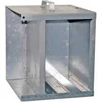 Kerbl Metall-Akkukasten mit Dach für AN-12V-Geräte