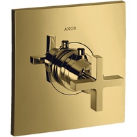 Hansgrohe Axor Citterio Thermostat HighFlow Unterputz mit Kreuzgriff polished