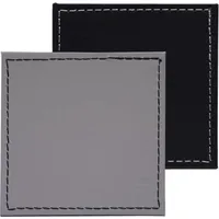 Freeform 4er-Set: Untersetzer in grau - (L)10 x (B)10