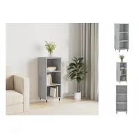 VidaXL Sideboard Betongrau 34,5x32,5x90 cm Holzwerkstoff 34,5x90cm (828712)