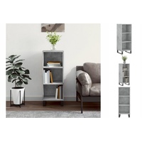 VidaXL Sideboard Betongrau 34,5x32,5x90 cm Holzwerkstoff