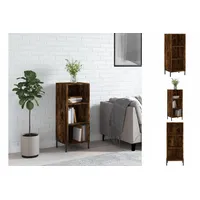 VidaXL Sideboard Räuchereiche 34,5x32,5x90 cm Holzwerkstoff