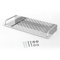 Intirilife Duschablage aus Edelstahl 40 x 13 cm -