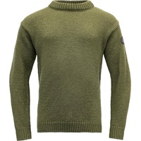 Devold of Norway Devold Nansen Wool Pullover - Olive