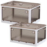 Joybos JOYBOS, 2 x Midi-Aufbewahrungsboxen für Kleidung, 28 +