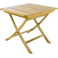 VCM Klapptisch Maße 80x80 cm Balkontisch Gartentisch klappbar hochwertig