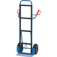 FETRA Gerätekarre 11042, Tragkraft 350kg, Schaufel 15x45cm, Luftbereifung